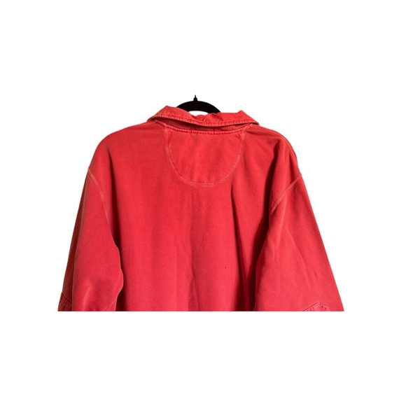 Lands End Sz L 42/44 1/4 Zip Pullover Outdoor Cabincore Cozy Preppy - Picture 14 of 14